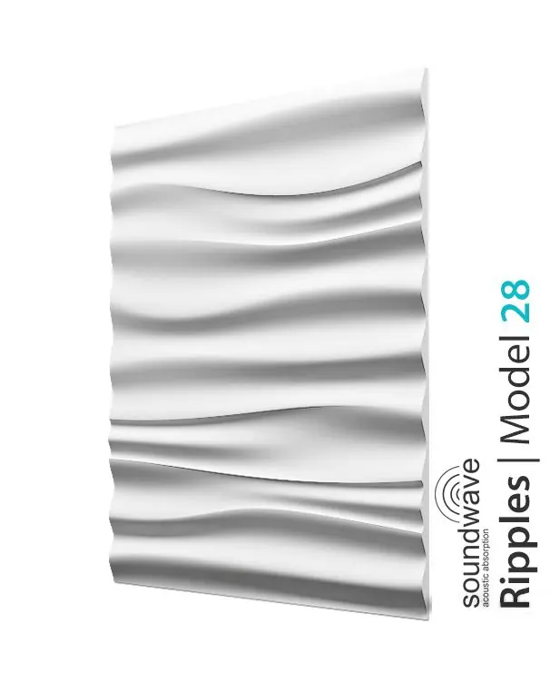 Panel Ścienny 3D Ripples