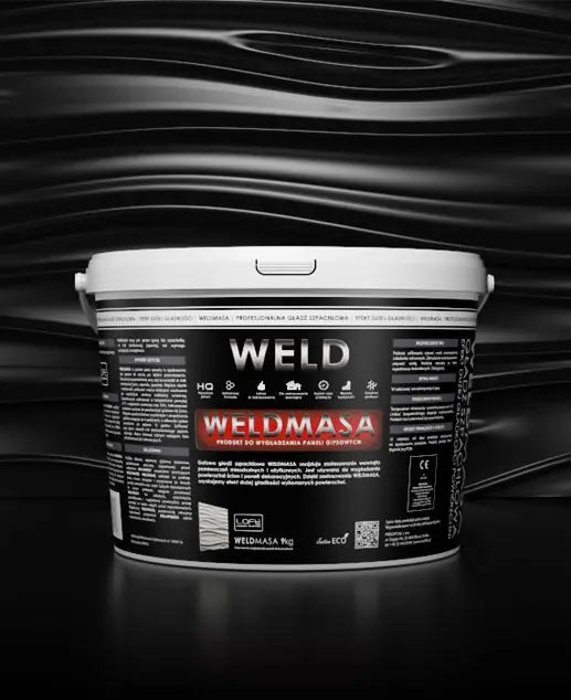 Weldfix Masa 9 KG - Maskowanie Łączeń Paneli 3D