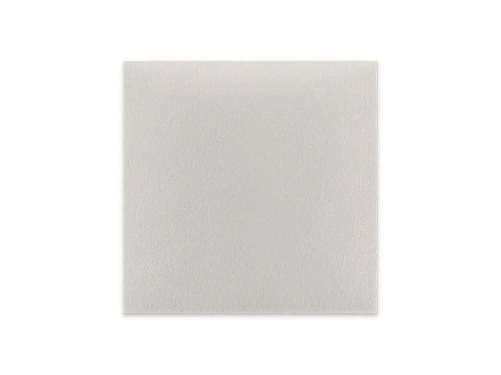 Kremowy panel ścienny tapicerowany 50x50 Ekoskóra kwadrat