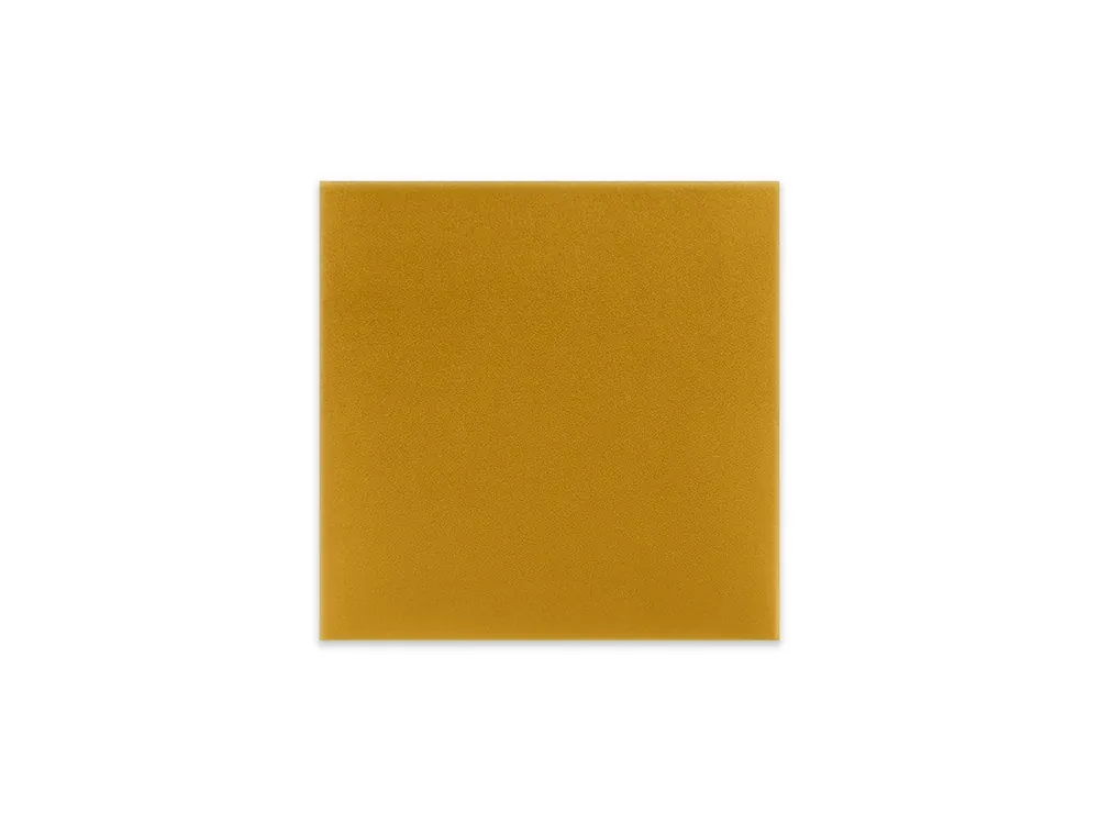 Panel ścienny tapicerowany Żółty Welur 40x40 kwadrat