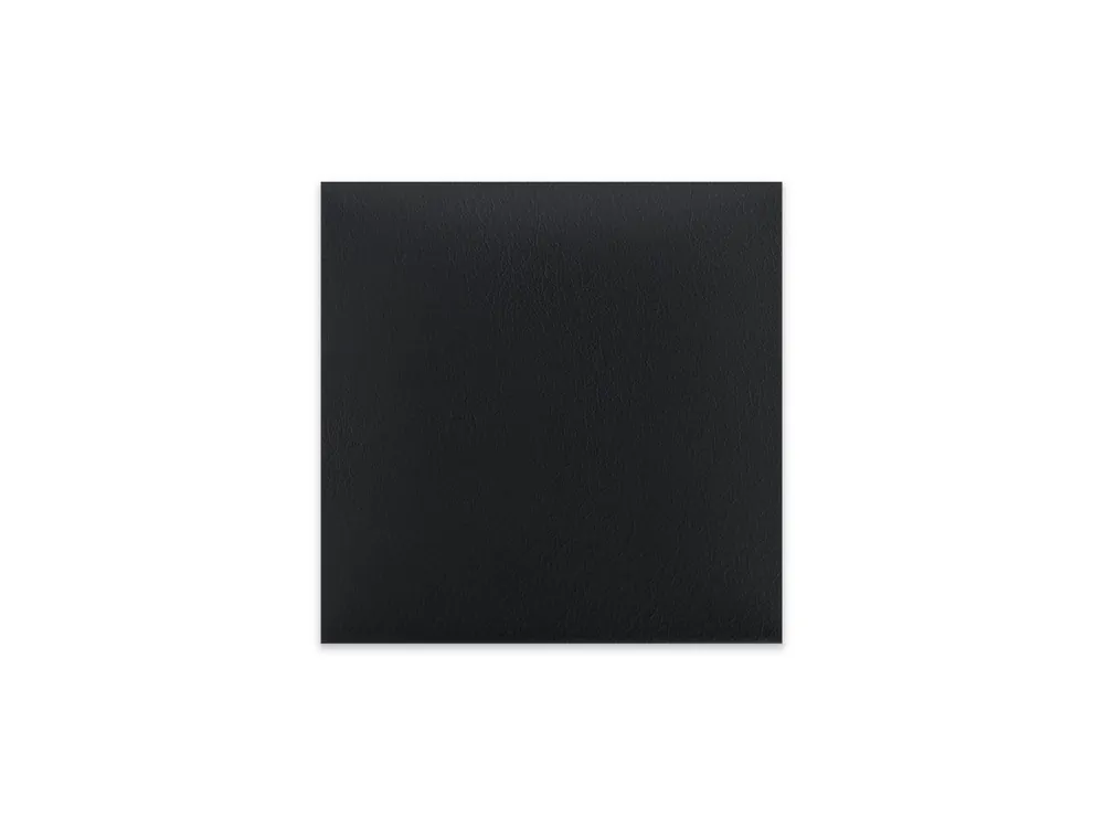 Czarny panel ścienny tapicerowany 40x40 Ekoskóra kwadrat