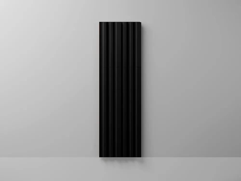 Panel dekoracyjny z klockami 3D FREDDO Clickform - Czarny – Murso