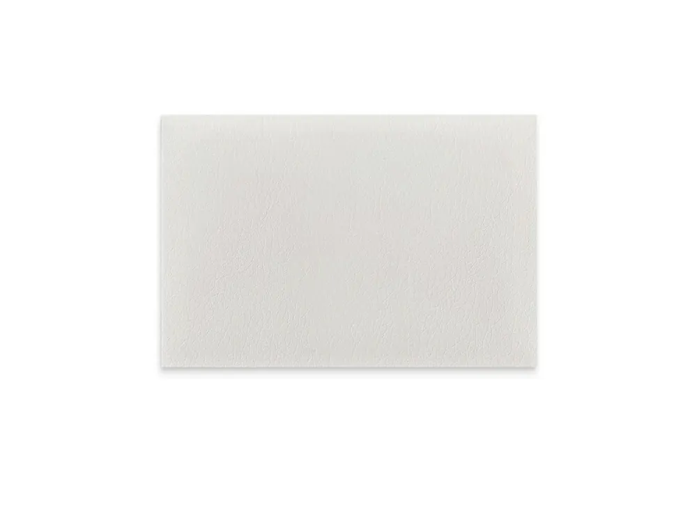 Kremowy panel ścienny tapicerowany 60x40 Ekoskóra prostokąt