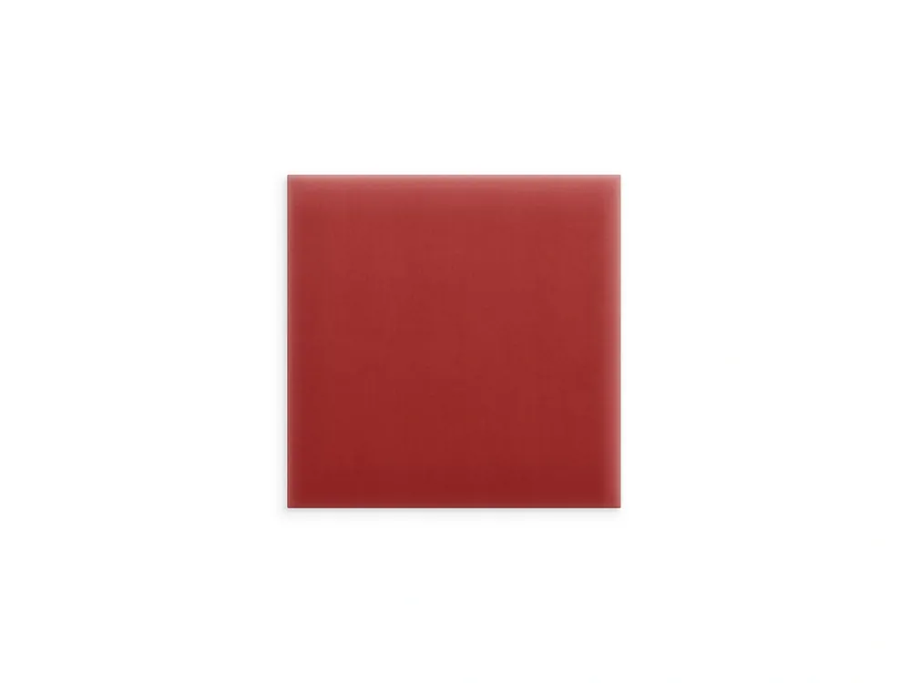Czerwony panel tapicerowany 30x30 Magic Velvet kwadrat