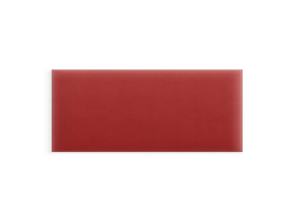 Czerwony panel tapicerowany 70x30 Magic Velvet prostokąt