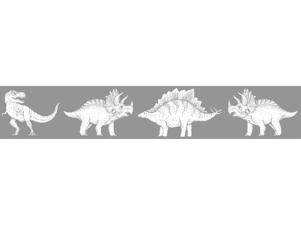 Border dinozaury szary Kids Walls Little Adventures 45804 Marburg