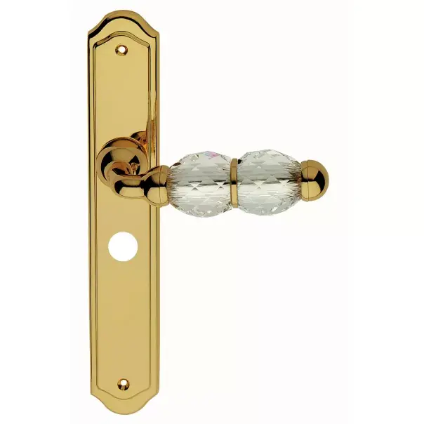 KLAMKA CRYSTAL 90WC DX OZ