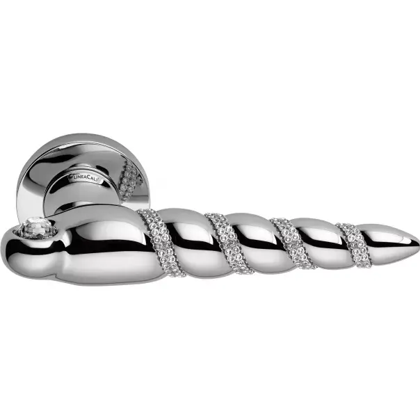 KLAMKA SHELL MESH SZYLD OKRĄGŁY 023 CR