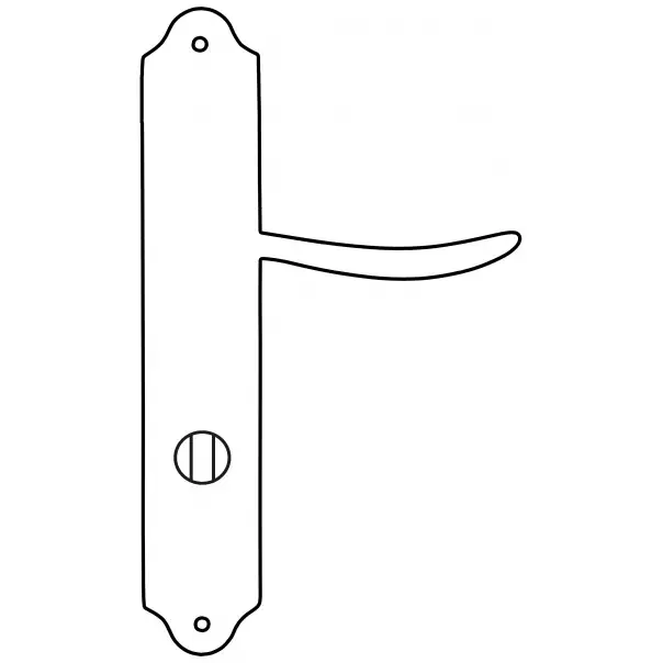 KLAMKA BETA 90WC SX PM