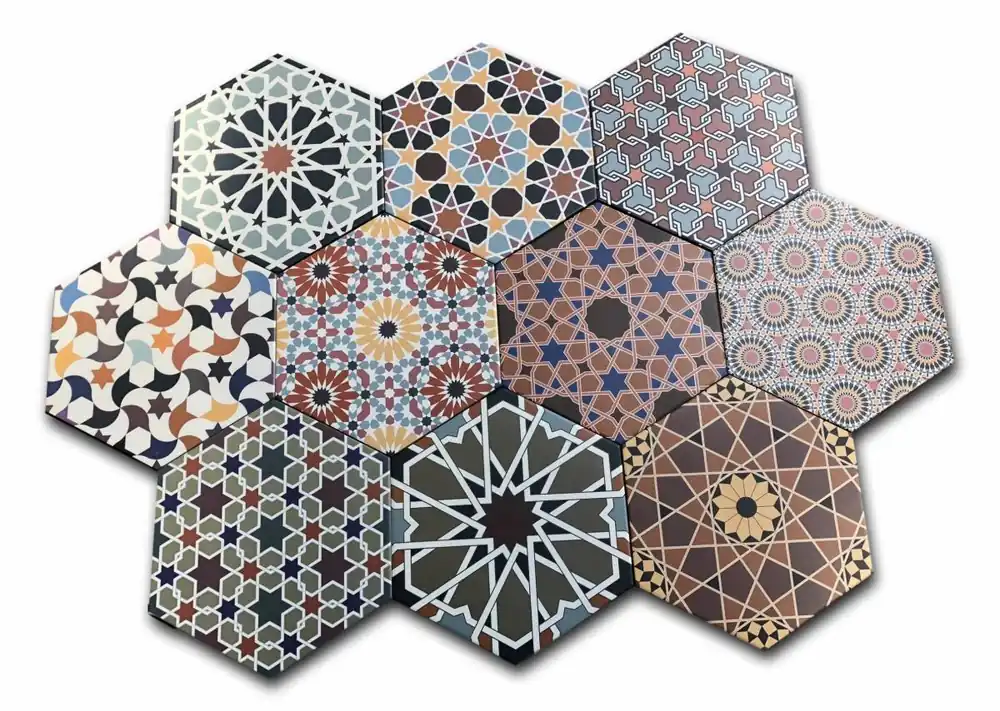 Andalusi 33x28,5 gres hexagon